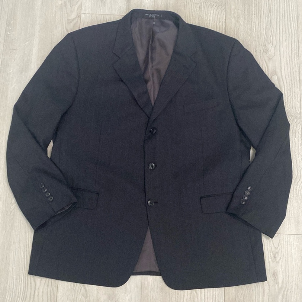🔥BUNDLESALE Mens 48R Jones New York 100% wool sports coat jacket blazer suit